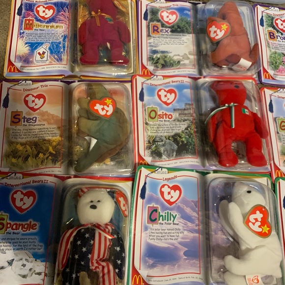 11 2000 tennie beanie Babies - Picture 2 of 4